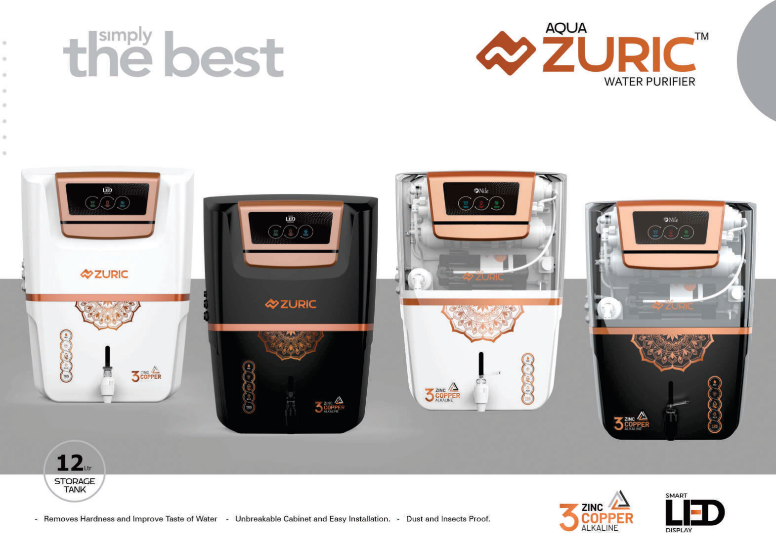 Aqua Zuric 12L Alkaline System